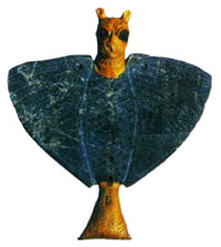 Птица с головой львицы. Мари. III тысячелетие до н. э.