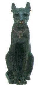 Египетская богиня-кошка.