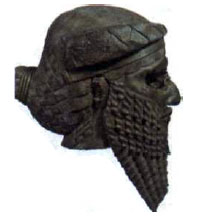 «Голова Саргона Великого» из Ниневии. XXIII в. до н. э.