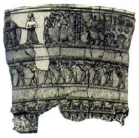 Реконструкция рисунка вазы из Урука