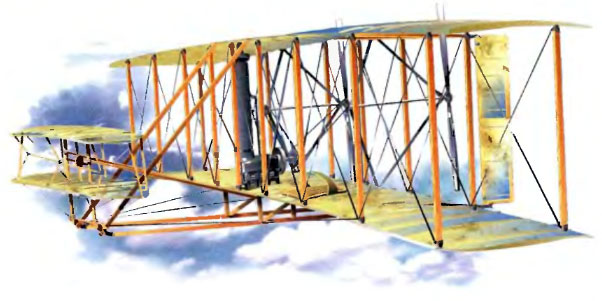 первый самолёт «Флайер-1»