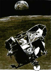 В 60-е годы поверхность Луны была тщательно изучена с помощью автоматических станций